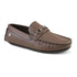 Men's Textured Driving Loafers with Bit Detail