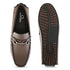 Men's Textured Driving Loafers with Bit Detail