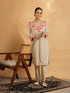Saba Chikankari in Cotton Kurta Set for Women - Beige