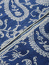 Women Blue and White Printed Straight Kurti