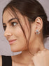925 Sterling Silver Cubic Zirconia Solitaire Drop Earrings