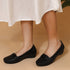 Women's Decorative Low Wedge Loafers