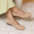 Women's Slip-On Moccasin Loafer with Perforated Detail