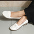Women's Decorative Low Wedge Loafers