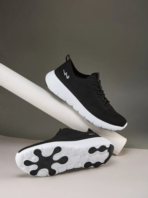 ADEL Black Men's Walking Shoes