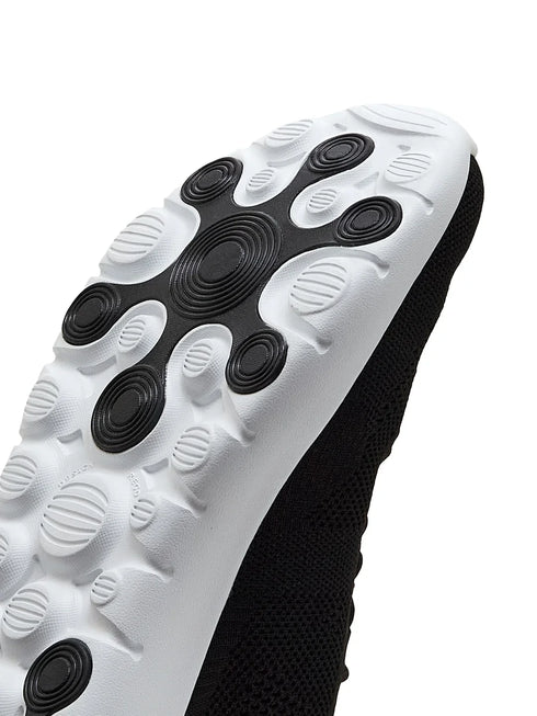 ADEL Black Men's Walking Shoes