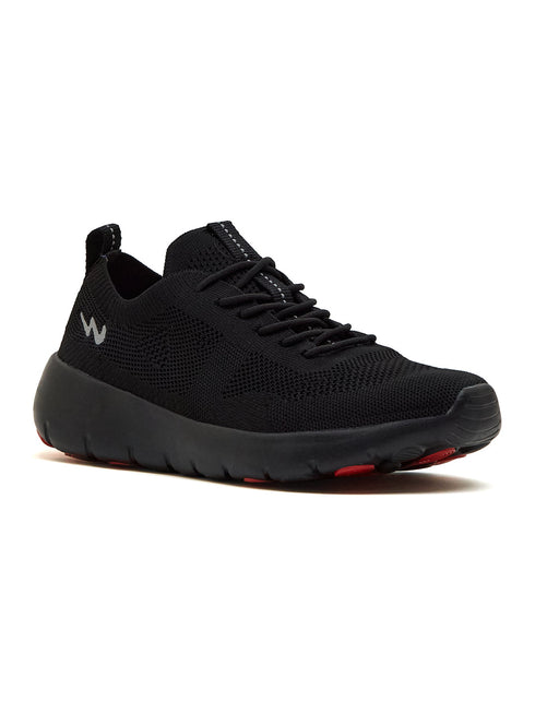 ADEL Black Men's Walking Shoes