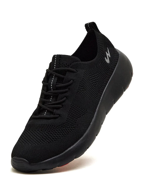 ADEL Black Men's Walking Shoes
