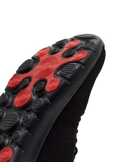ADEL Black Men's Walking Shoes