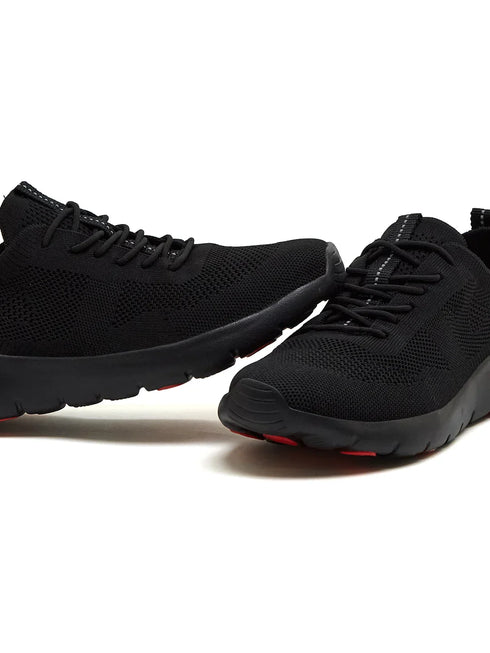 ADEL Black Men's Walking Shoes