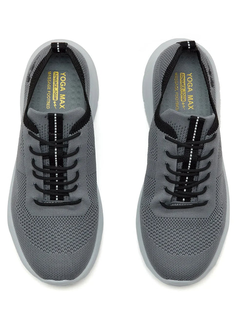 ADEL Grey Men's Walking Shoes