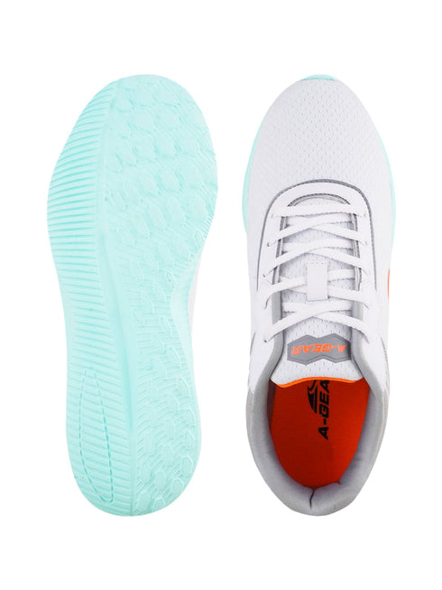AGR-004 White Men's Sports Shoes