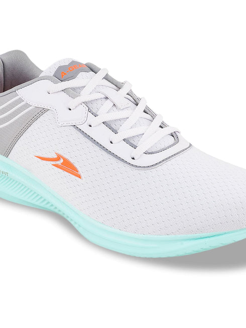 AGR-004 White Men's Sports Shoes
