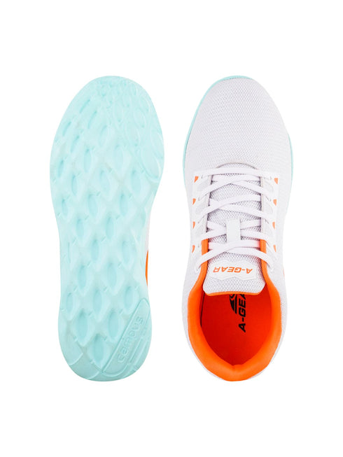 AGR-006 White Men's Sports Shoes