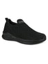 AIM PLUS Black Men's Walking Shoes