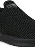 AIM PLUS Black Men's Walking Shoes