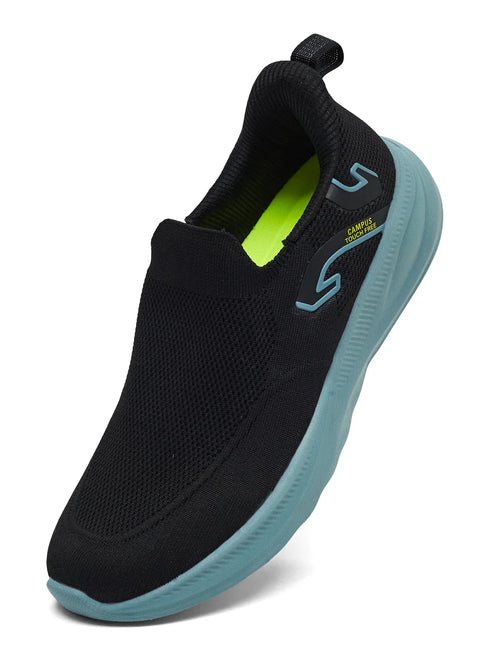 AIRO Black Men's Walking Shoes