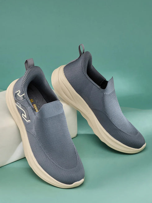 AIRO Grey Men's Walking Shoes