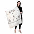 Women's Hand Embroidered Wool Shawl