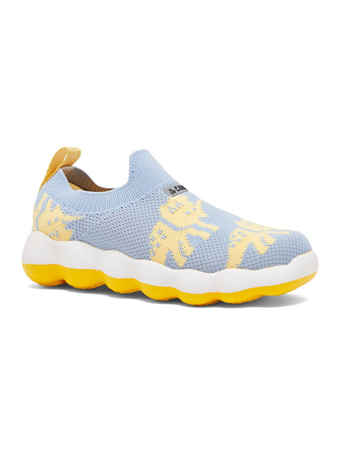 ALEV Blue Kids Walking Shoes