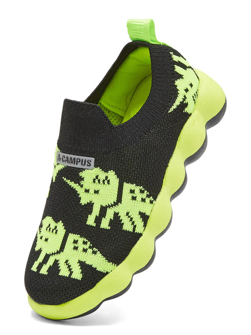 ALEV Black Kids Walking Shoes