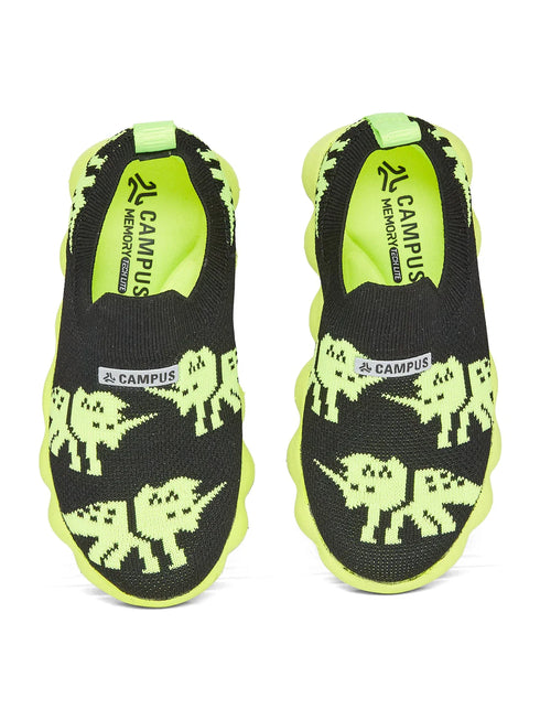 ALEV Black Kids Walking Shoes