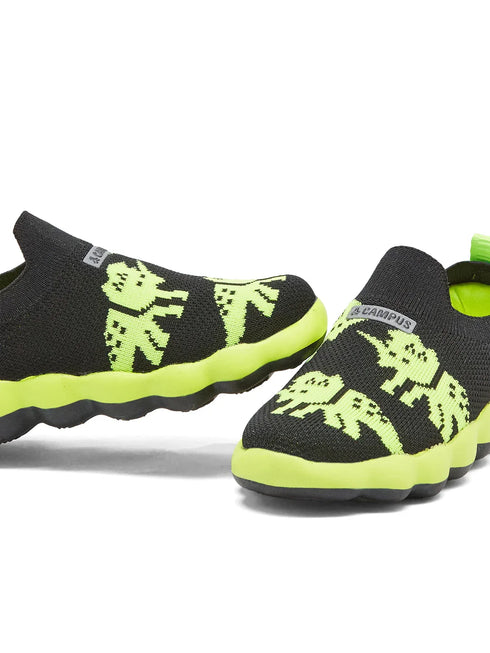 ALEV Black Kids Walking Shoes