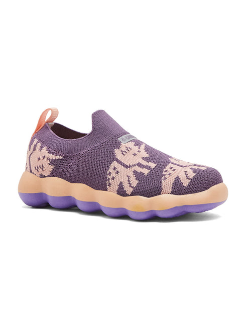 ALEV Purple Kids Walking Shoes