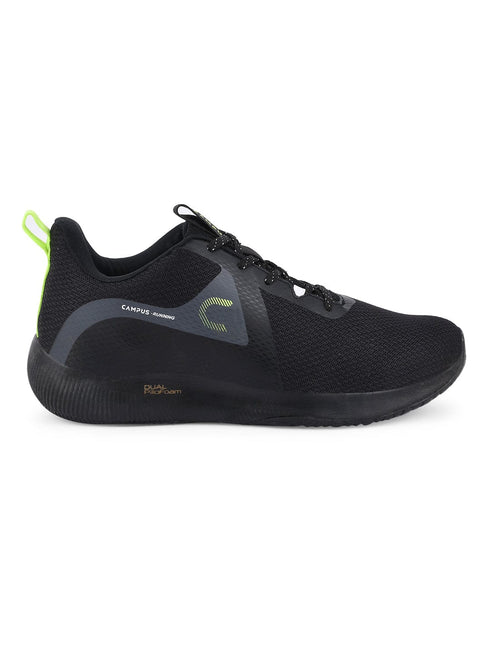 ALGERIA Black Men's Running Shoes