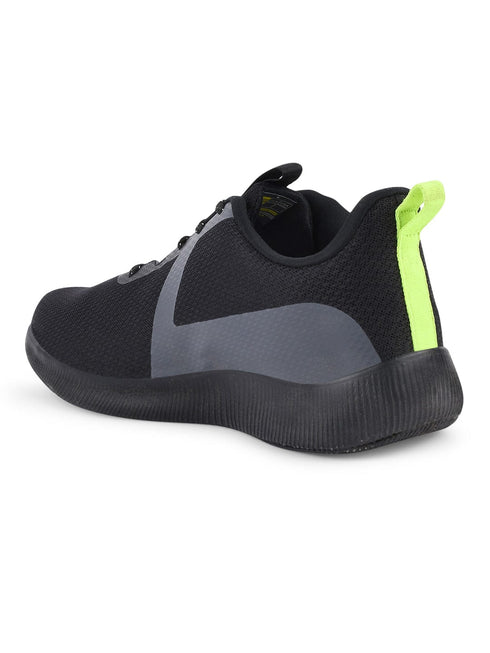 ALGERIA Black Men's Running Shoes
