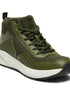 ALLEY Green Men's Sneakers