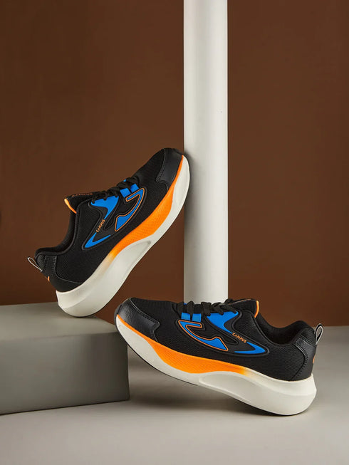ALLIAN-CH Black Child Running Shoes
