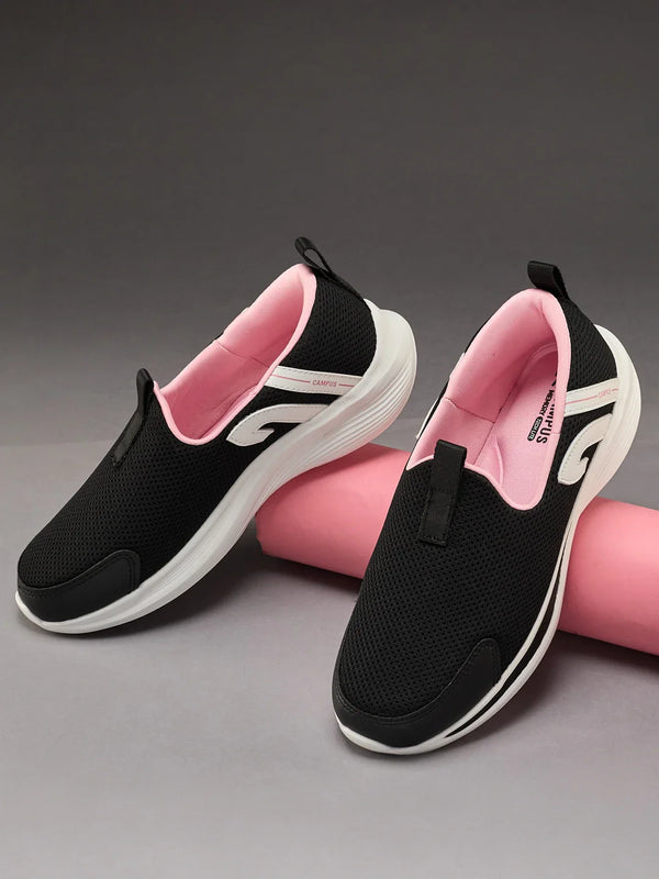 AMBLE Black Women's Walking Shoes