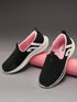 AMBLE Black Women's Walking Shoes