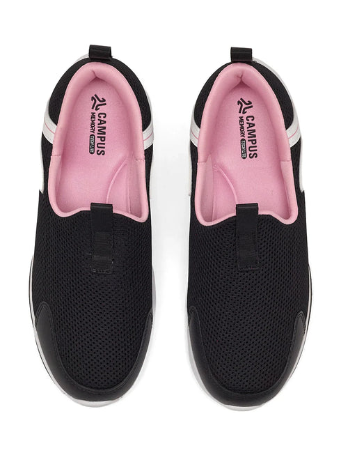AMBLE Black Women's Walking Shoes