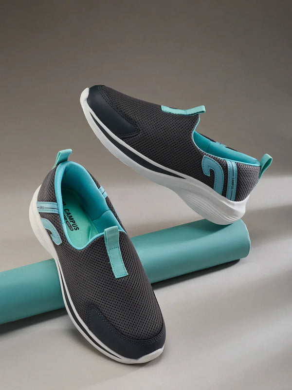 AMBLE Grey Women's Walking Shoes
