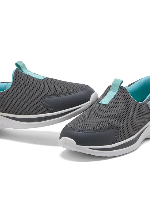 AMBLE Grey Women's Walking Shoes