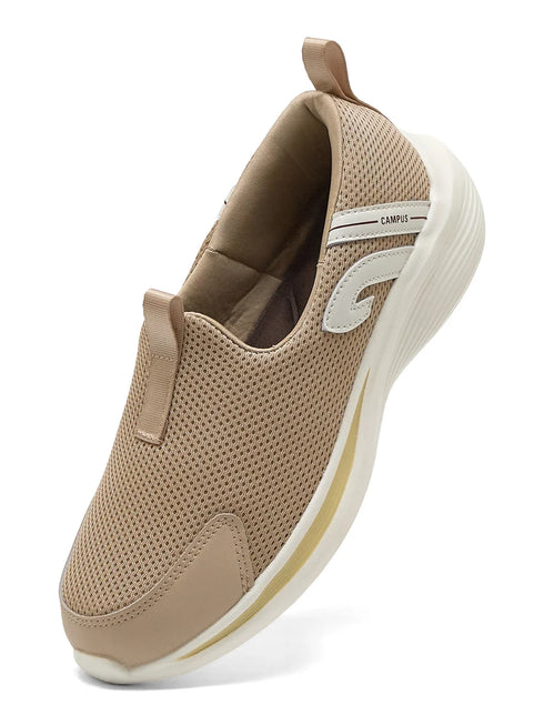 AMBLE Beige Women's Walking Shoes