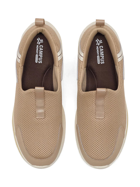 AMBLE Beige Women's Walking Shoes