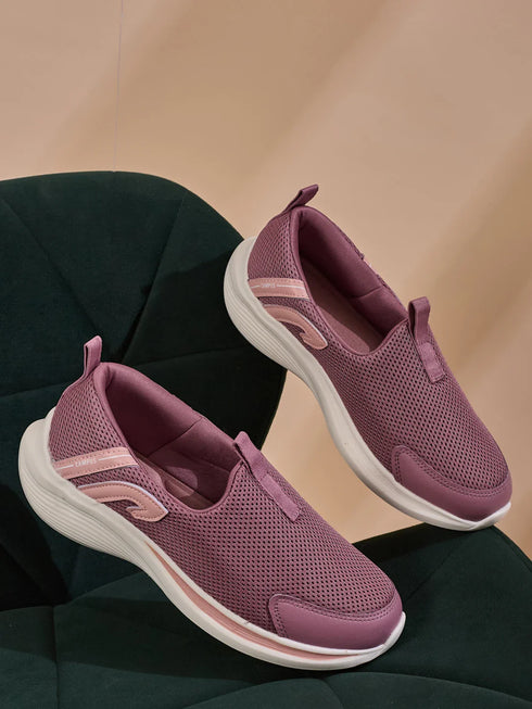 AMBLE Mauve Women's Walking Shoes