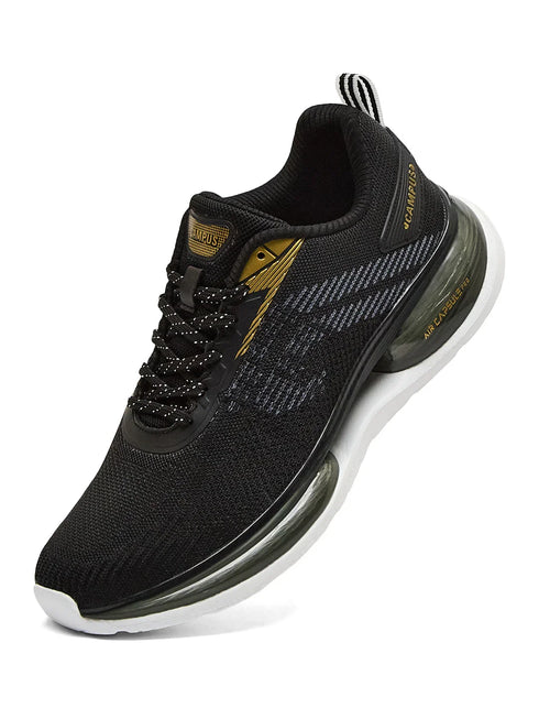 AMINO Black Men's Running Shoes