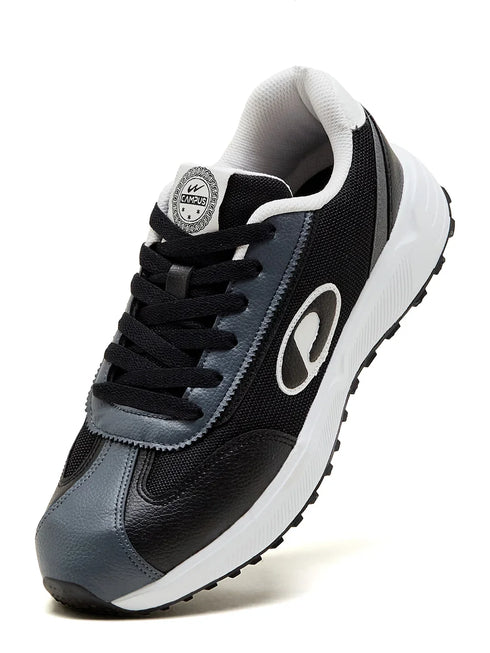 ASEND Black Men's Sneakers
