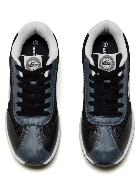 ASEND Black Men's Sneakers