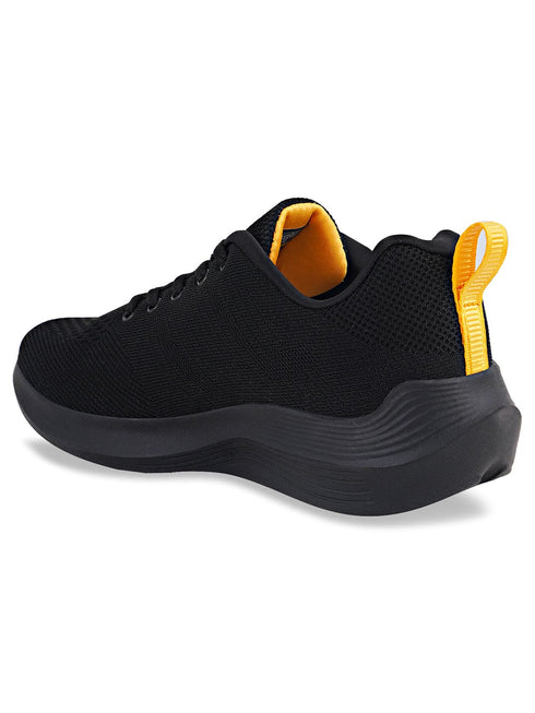 AUSTEN Black Men's Running Shoes