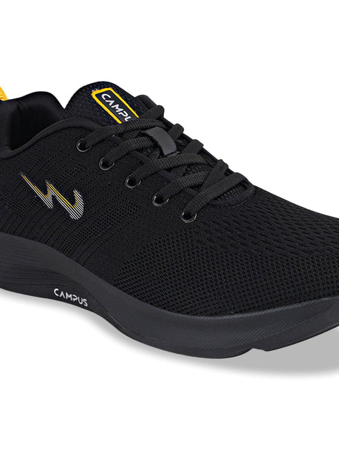 AUSTEN Black Men's Running Shoes