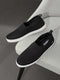 AXTO Black Men's Walking Shoes