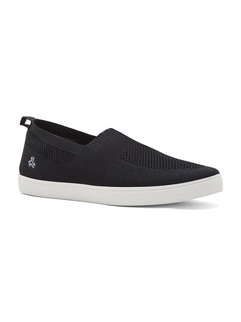 AXTO Black Men's Walking Shoes
