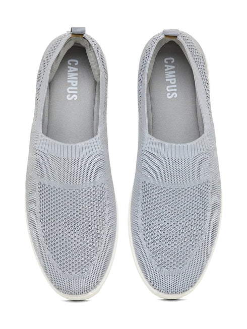 AXTO Grey Men's Walking Shoes