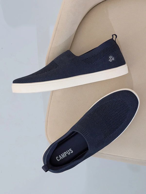 AXTO Navy Men's Walking Shoes