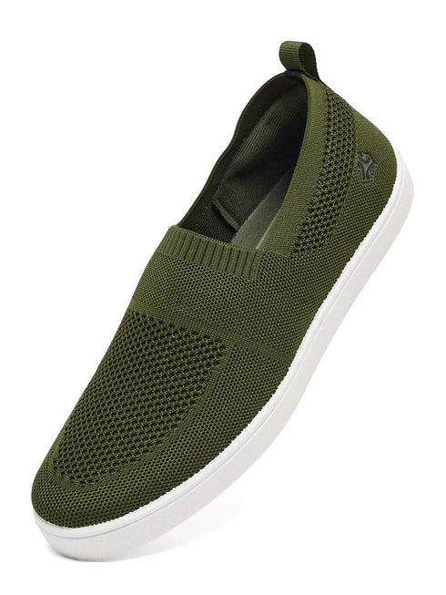 AXTO Olive Men's Walking Shoes